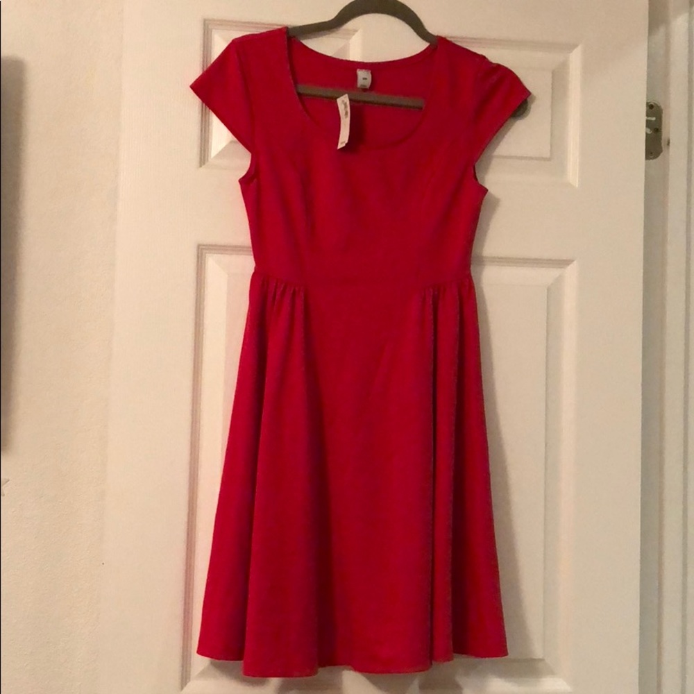 BNWT Old Navy Red Skater Dress